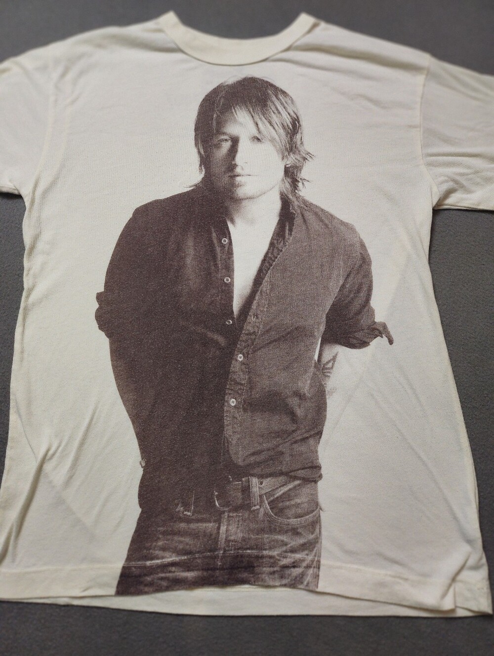 Keith Urban 2007 World Tour Concert T-shirt Tee Size Medium